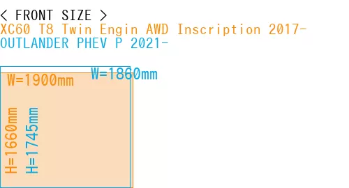 #XC60 T8 Twin Engin AWD Inscription 2017- + OUTLANDER PHEV P 2021-